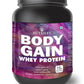 Nutriley Body Gain - Body Weight / Muscle Gainer Whey Protein Supplement (500 Gms)