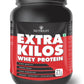 Nutriley Extra Kilos - Body Weight / Muscle Gainer Whey Protein Supplement (500 Gms)